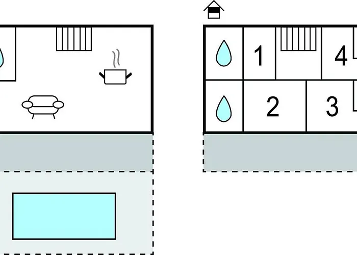 4 Bedroom Awesome In Vakantiehuis *